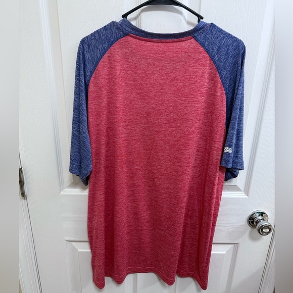 Red and Blue Phillies Raglan T-Shirt - Picture 4 of 4